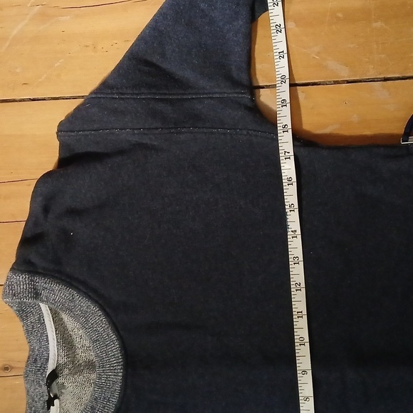 Theory charcoal cotton sweater - Picture 9 of 10